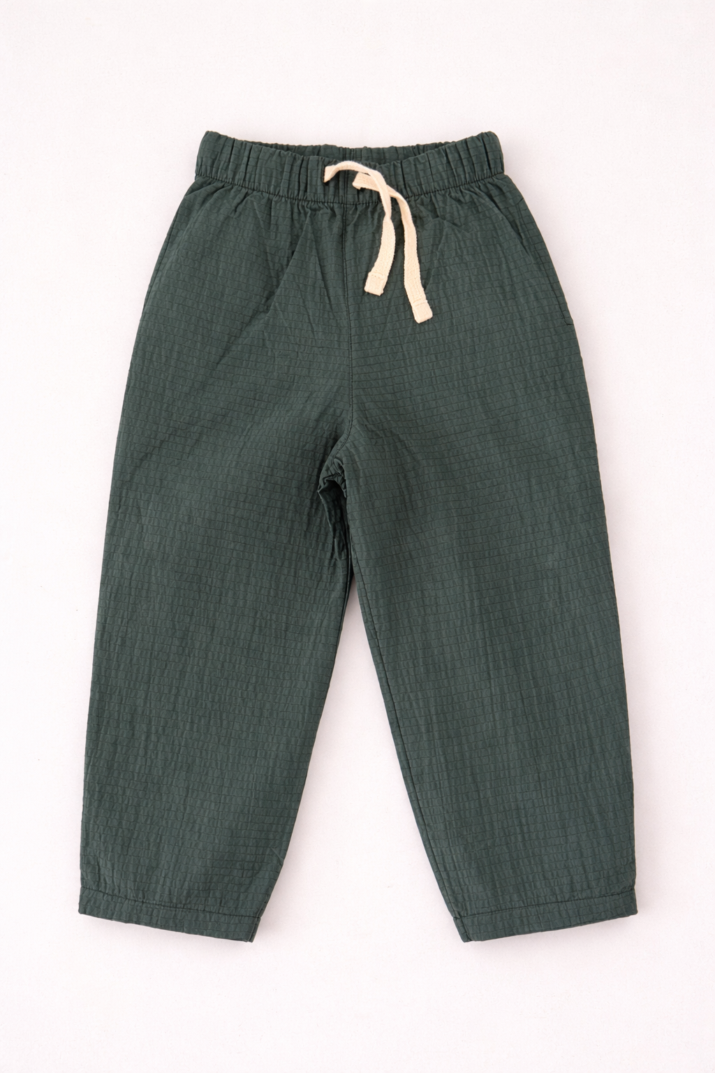 Pantaloni cu imprimeu balon pentru copii | Vârste 3-9 ani | In, cu croi larg | Gri închis și kaki | RG1747 - KAKI