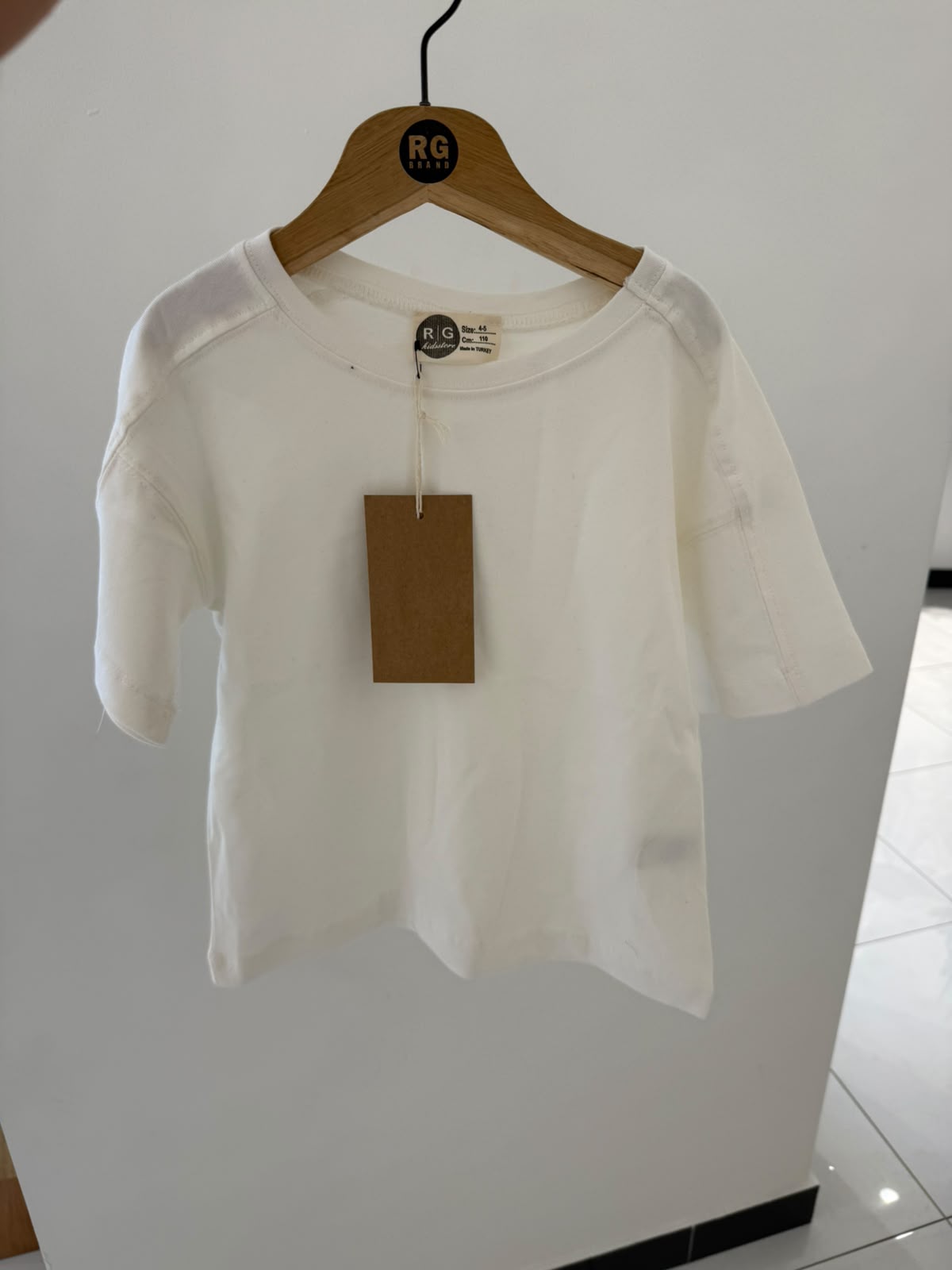 Çocuk Oversize Basic Tişört | %100 Pamuk | 3–9 Yaş | Kız & Erkek | RG1766 - LACİVERT