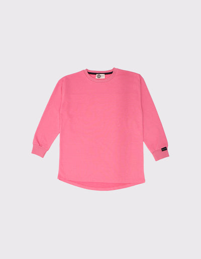 Baskılı Genç Kız Kazak Rahat Kesim | 9–15 Yaş | RG Brand | RG3254 - GRİ