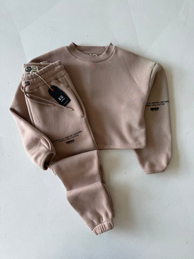 Genç Baskı Detaylı Sweatshirt | RG Brand | 9–15 Yaş | RG3308 - FÜME