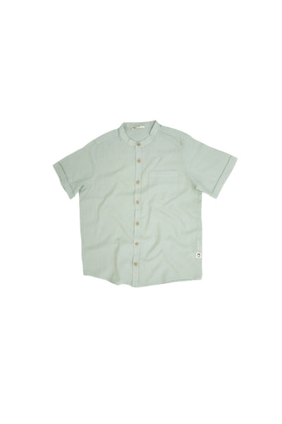 Hakim Yaka Kısa Kol Çocuk Erkek Gömlek | 3–9 Yaş | RG Brand | RG1571 - MİNT