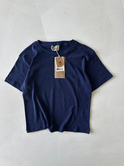 Tricou simplu din bumbac pentru fete și băieți | Vârste 9-15 ani | Tricou casual, confortabil | RG3392 - SAKS