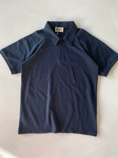 %100 Pamuk Pike Polo Yaka Genç Çocuk Tişörtü | Günlük Rahat | 9-15 Yaş | RG3396 - LACİVERT