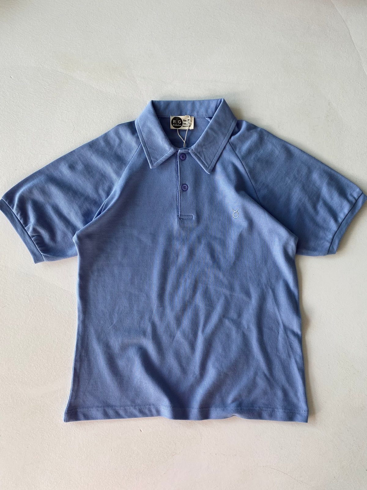 %100 Pamuk Pike Polo Yaka Genç Çocuk Tişörtü | Günlük Rahat | 9-15 Yaş | RG3396 - LACİVERT