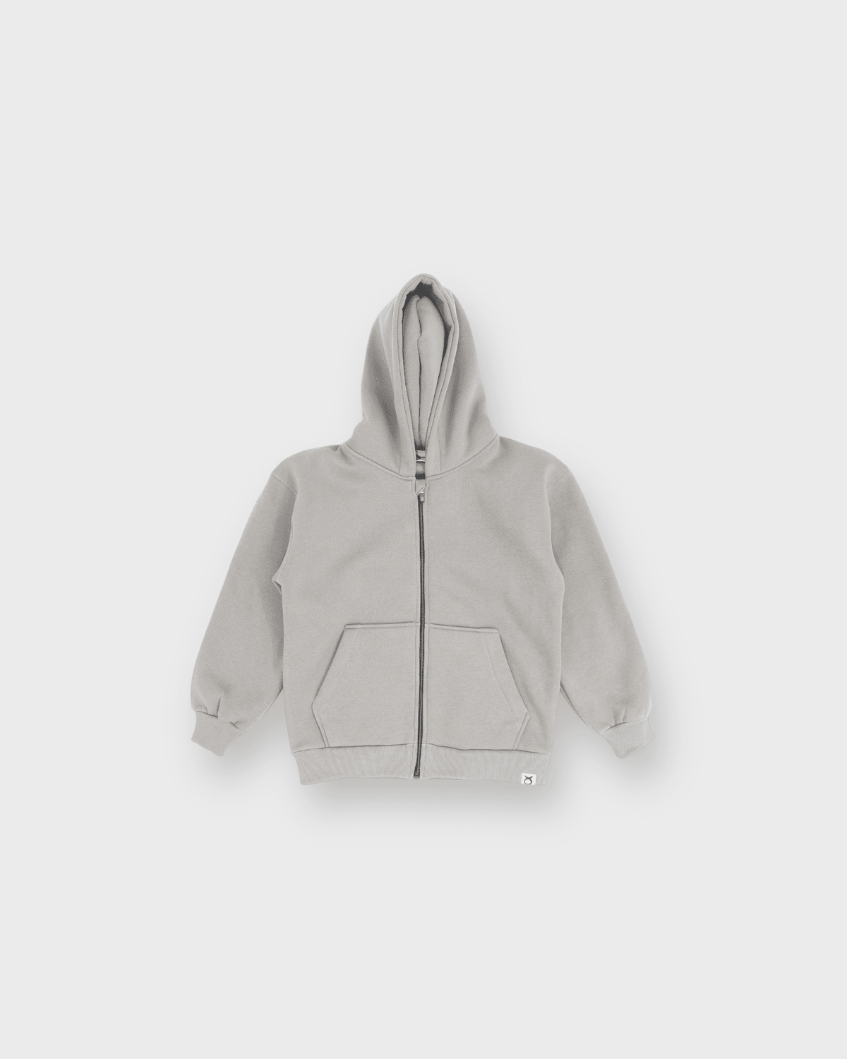 Genç 3 İplik Kapüşonlu Ve Fermuarlı Sweatshirt | 9–15 Yaş | RG Brand | RG3404 - KOYU GRİ