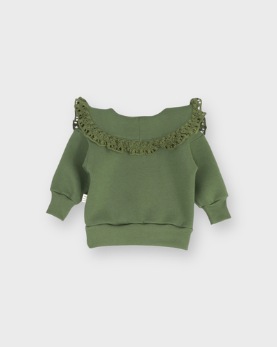 Bebek Dantelli Kazak | 6 Ay–4 Yaş | RG Brand | RG358 - HAKİ
