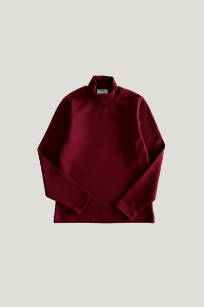 Kız Ve Erkek Çocuk Likralı Balıkçı Yaka Badi | RG Brand | 9–15 Yaş | RG3700 - BORDO