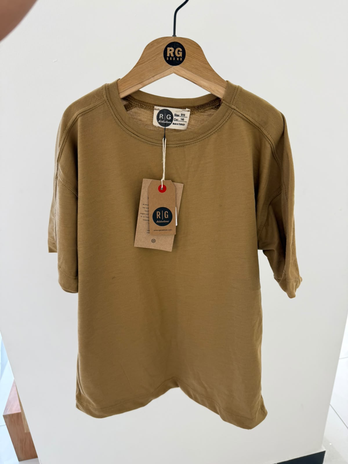 Genç Erkek Çocuk Oversize Basic Tişört | %100 Pamuk | 9–15 Yaş | Rahat Kesim | RG3726 - LACİVERT