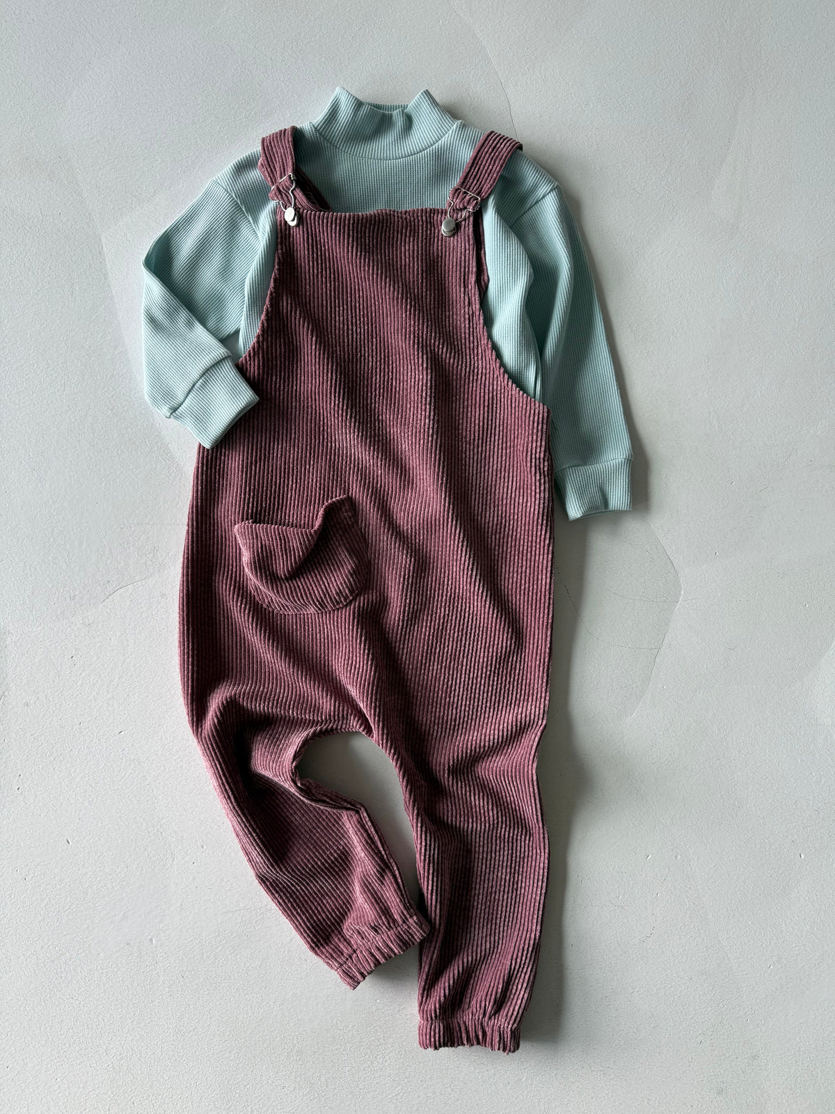 Çocuk Salopet Üst ve Badi 2’li Set | 3–9 Yaş | RG Brand | RG1431 - BORDO