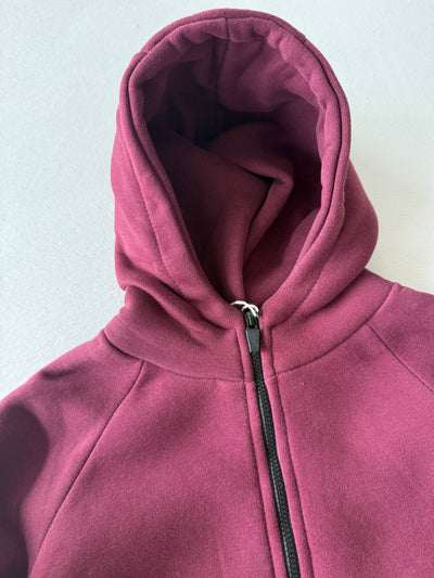 Çocuk Unisex Kışlık Kapüşonlu Fermuarlı Tulum | 3–9 Yaş | RG Brand | RG1439 - BORDO