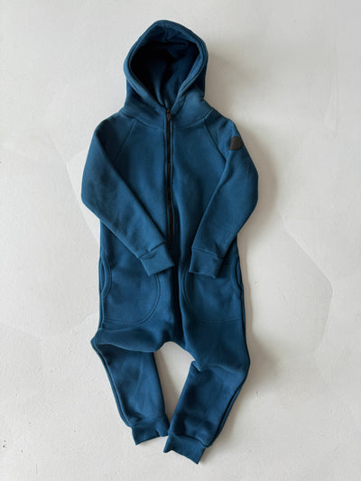 Çocuk Unisex Kışlık Kapüşonlu Fermuarlı Tulum | 3–9 Yaş | RG Brand | RG1439 - BORDO