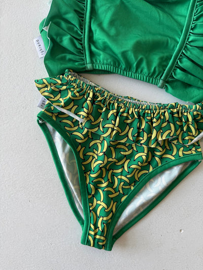 Kız Çocuk 2 Parça Bikini ve Saç Bandı | 3–9 Yaş | RG Brand | RG1467 - PALMİYE