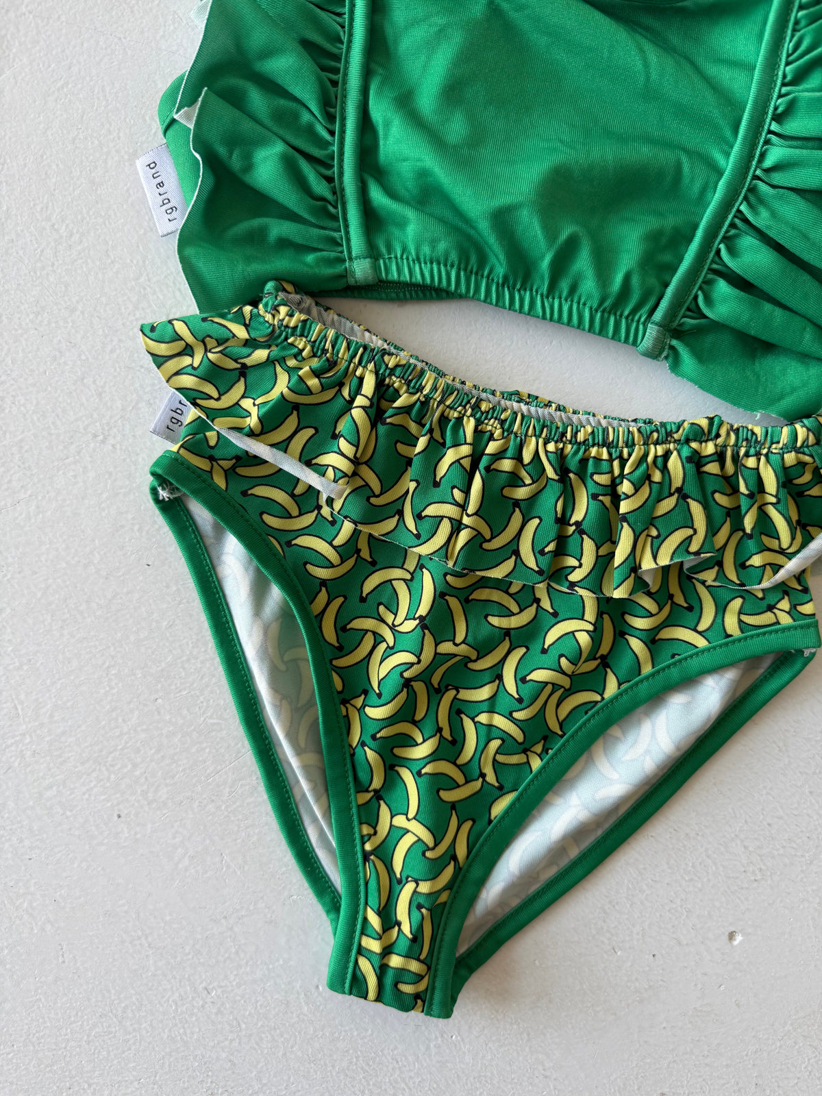 Kız Çocuk 2 Parça Bikini ve Saç Bandı | 3–9 Yaş | RG Brand | RG1467 - PALMİYE