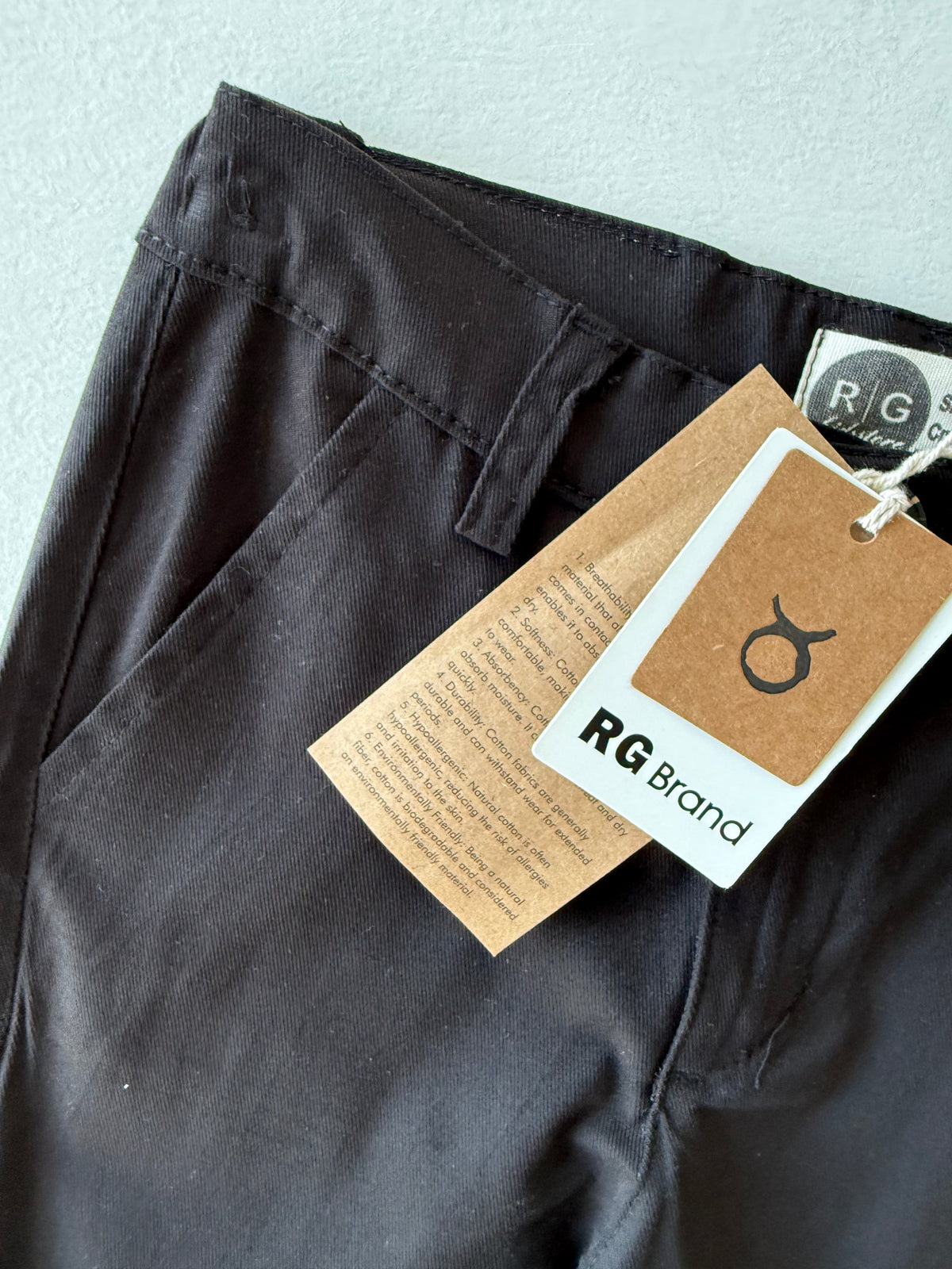 Erkek Çocuk Chino Pantolon Cepli %100 Pamuk 3–9 Yaş 4 Mevsim | RG1707 - TAŞ
