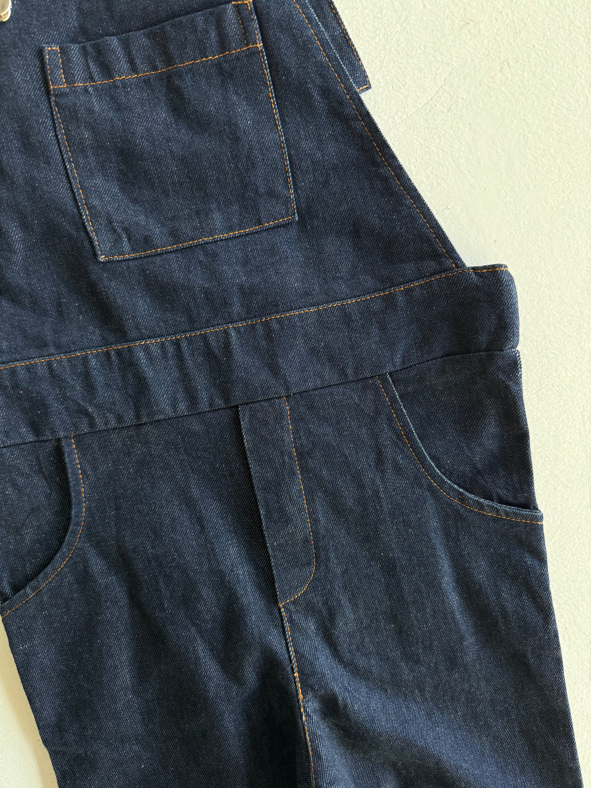 Kız ve Erkek Çocuk Denim Salopet | 3–9 Yaş | Mavi, Lacivert | %100 Pamuk | RG Brand | RG1737 - MAVİ