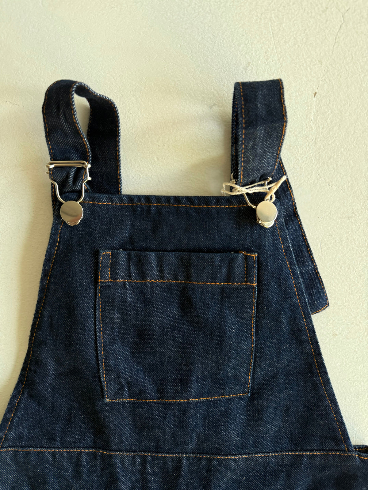 Kız ve Erkek Çocuk Denim Salopet | 3–9 Yaş | Mavi, Lacivert | %100 Pamuk | RG Brand | RG1737 - MAVİ