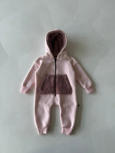 Kapüşonlu ve Fermuarlı 3 İplikli Bebek Tulumu | 6 Ay–4 Yaş | RG Brand | RG261 - LACİVERT