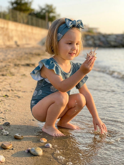 Kız Bebek Tam Likralı Çabuk Kuruyan Mayo Seti | RG Brand | 6 Ay–4 Yaş | RG281 - PEMBE LİMON