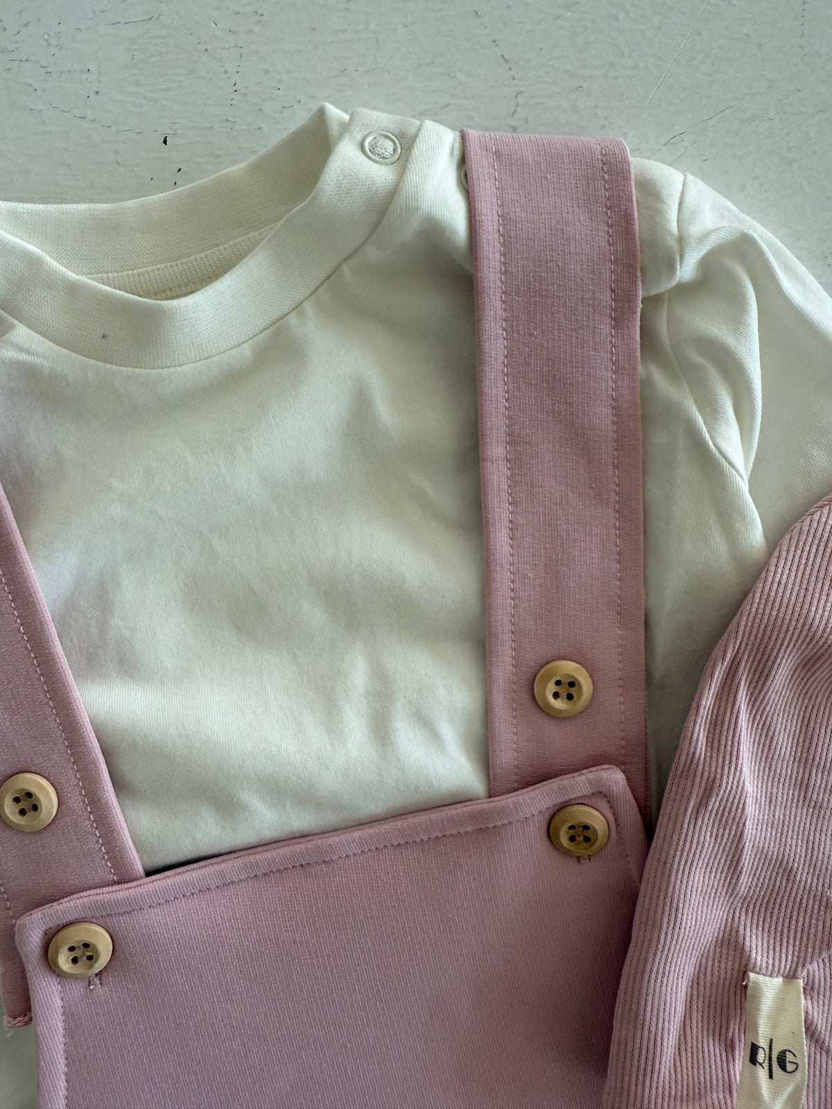 Bebek Kanguru Cepli Tulum ve Bere Seti | 0–24 Ay | RG Brand | RG304 - PEMBE