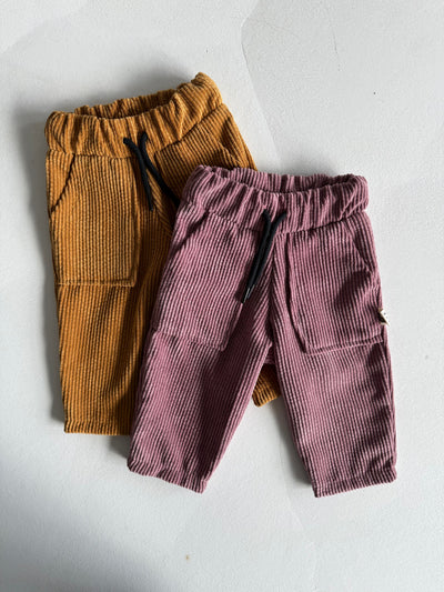 Bebek Kadife Pantolon | 6 Ay–4 Yaş | RG Brand | RG307 - BORDO