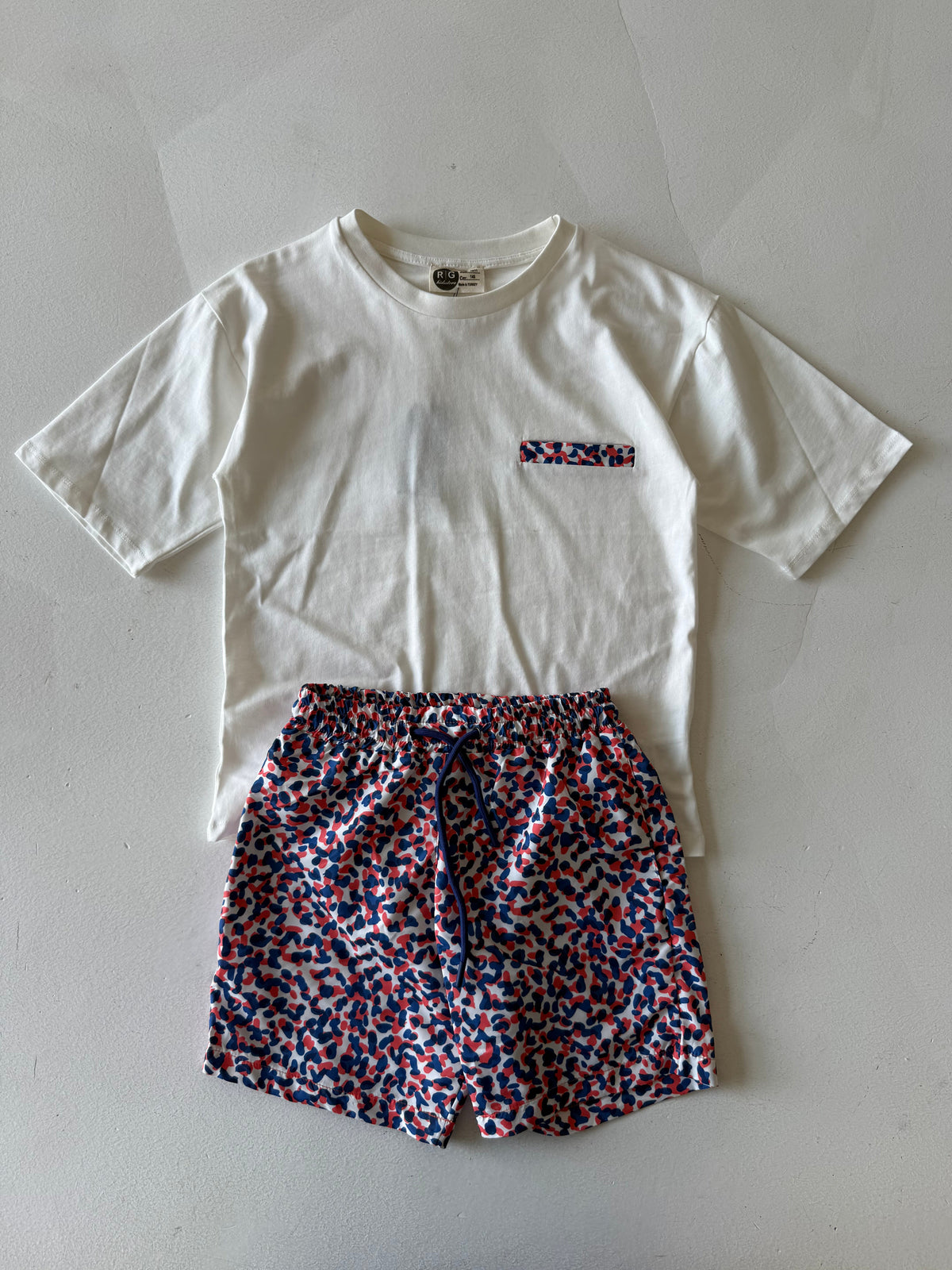Genç Hızlı Kuruyan Tam Likralı Mayo 2 Parça Set | 9–15 Yaş | RG Brand | RG3340 - LEOPAR