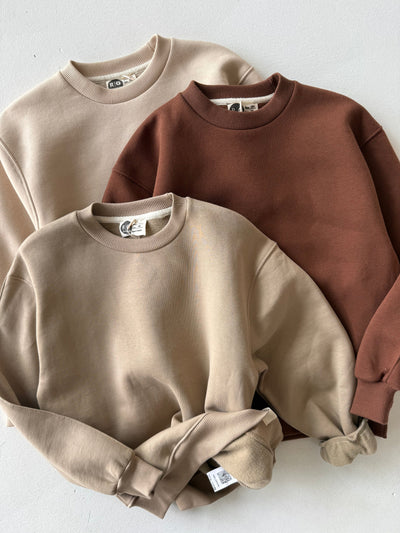 Genç Bisiklet Yaka Pamuklu Kazak | 9–15 Yaş | RG Brand | RG3403 - TAŞ