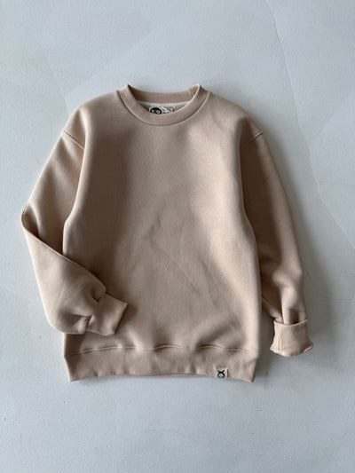 Genç Bisiklet Yaka Pamuklu Kazak | 9–15 Yaş | RG Brand | RG3403 - TAŞ