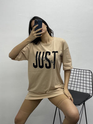 Just T-Shirt - Bej