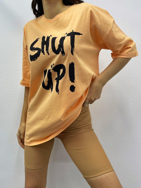Shut T-Shirt - Turuncu