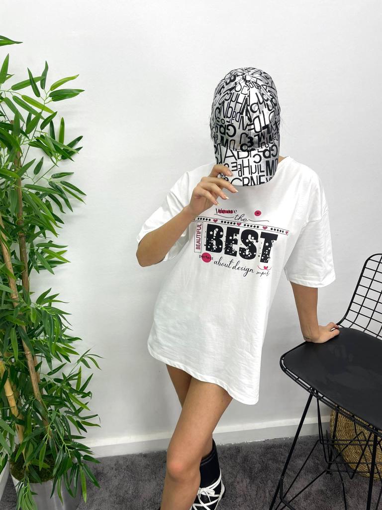 Best T-Shirt - Beyaz