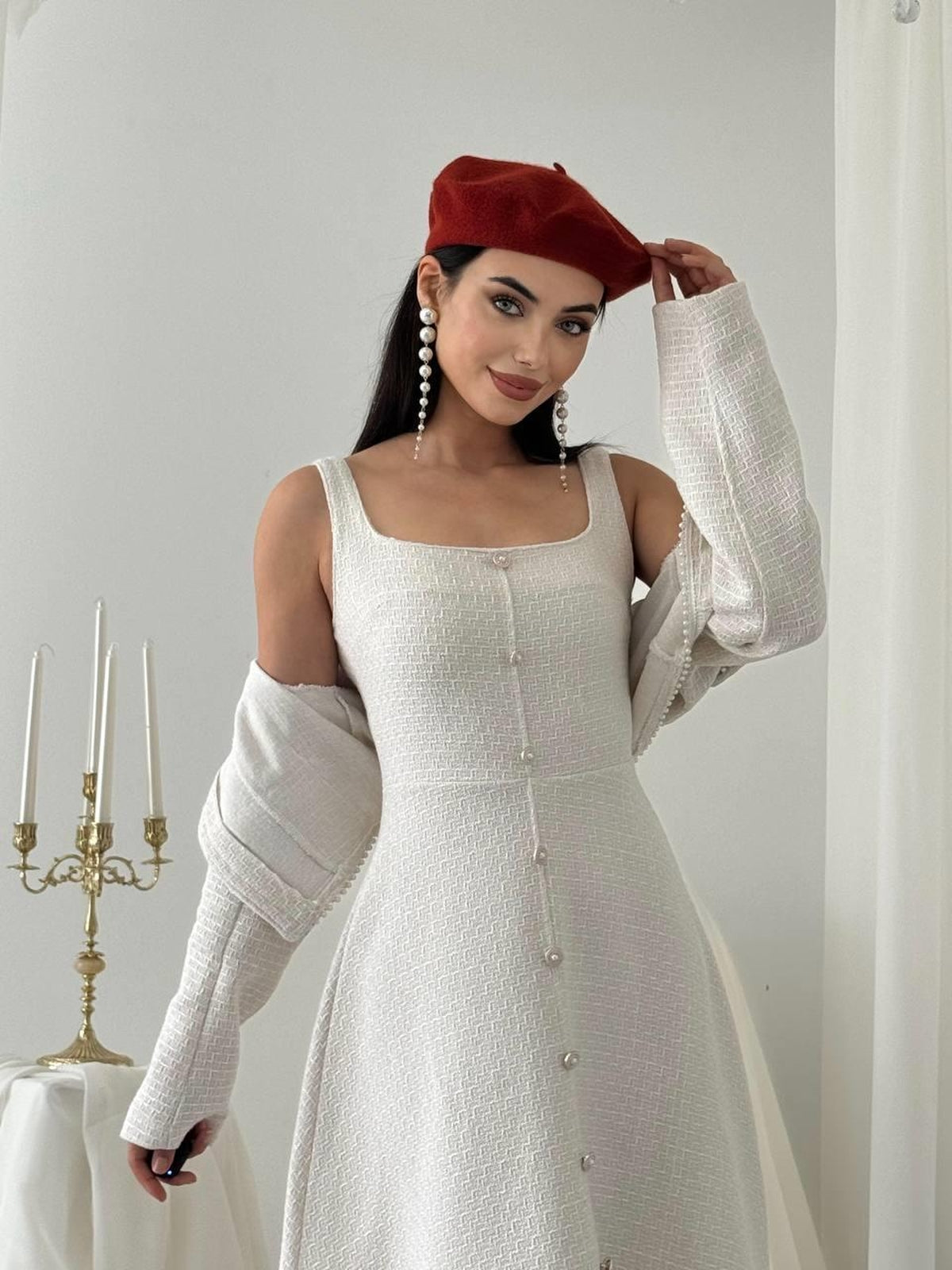 Adley Rhinestone Two-Piece Set
