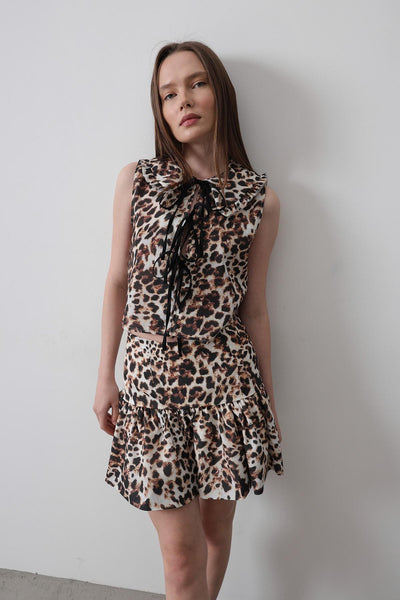 Mini Fustă Leopard - Leopard