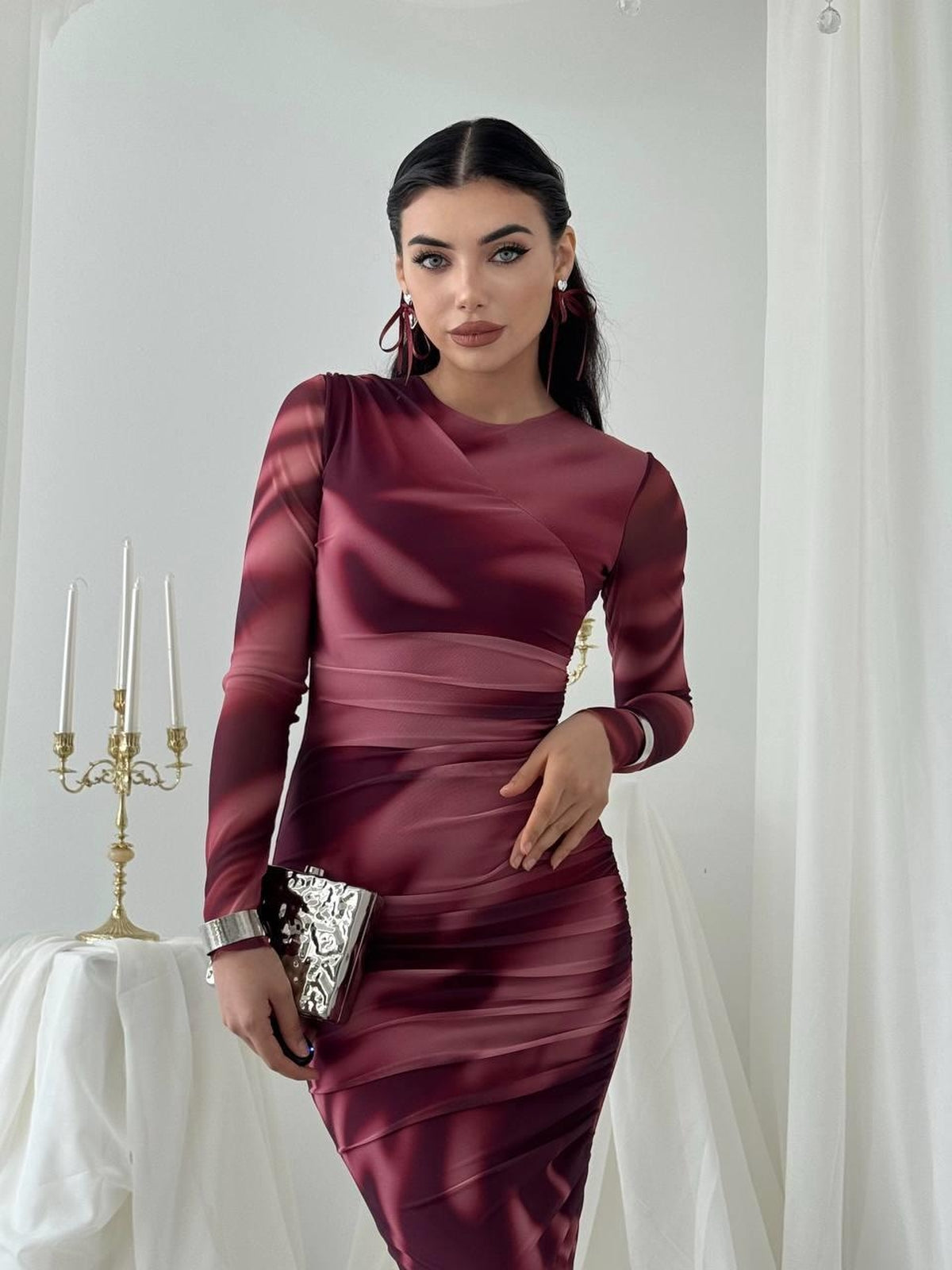 Amarone Midi Elbise