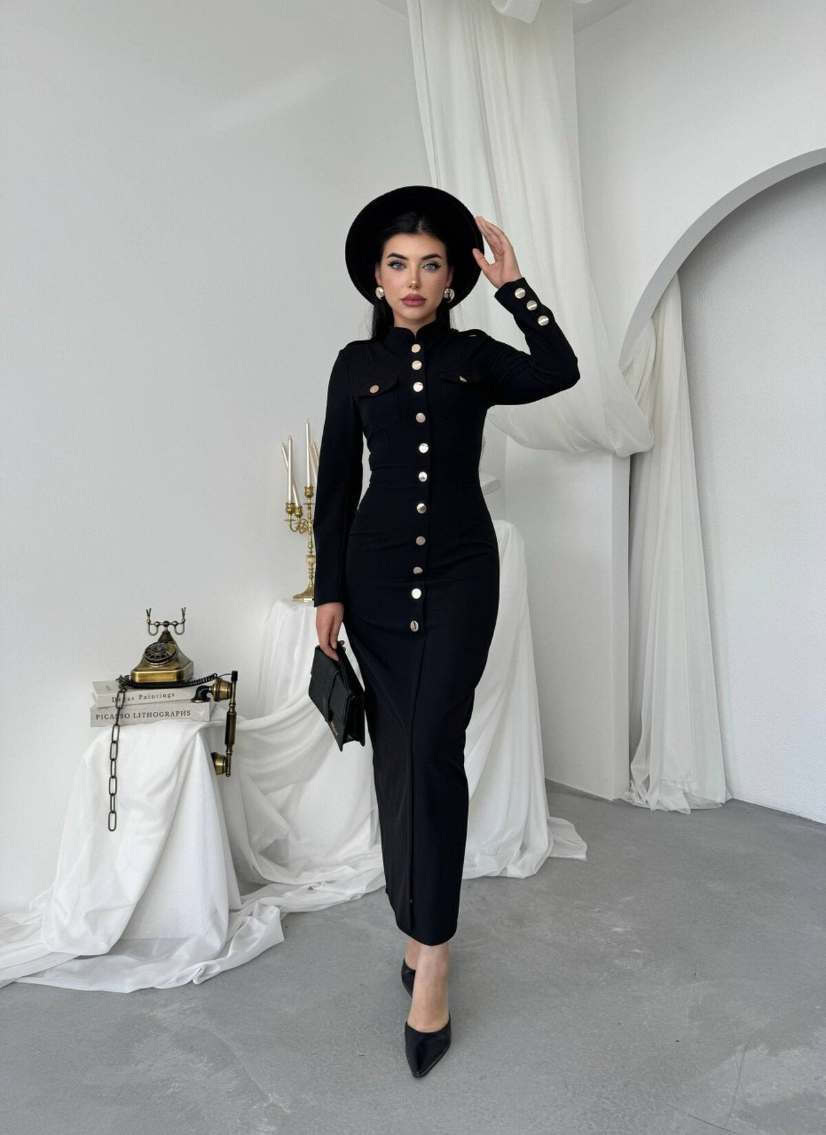 Rochie midi Arqs