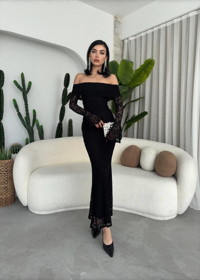 Rochie de dantelă fără bretele Arya