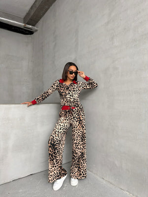 Polo Yaka Toptan T-Shirt - B. Leopar