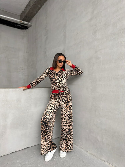 Wholesale Polo T-Shirt - B. Leopard