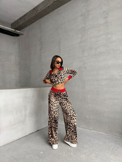 Wholesale Polo T-Shirt - B. Leopard