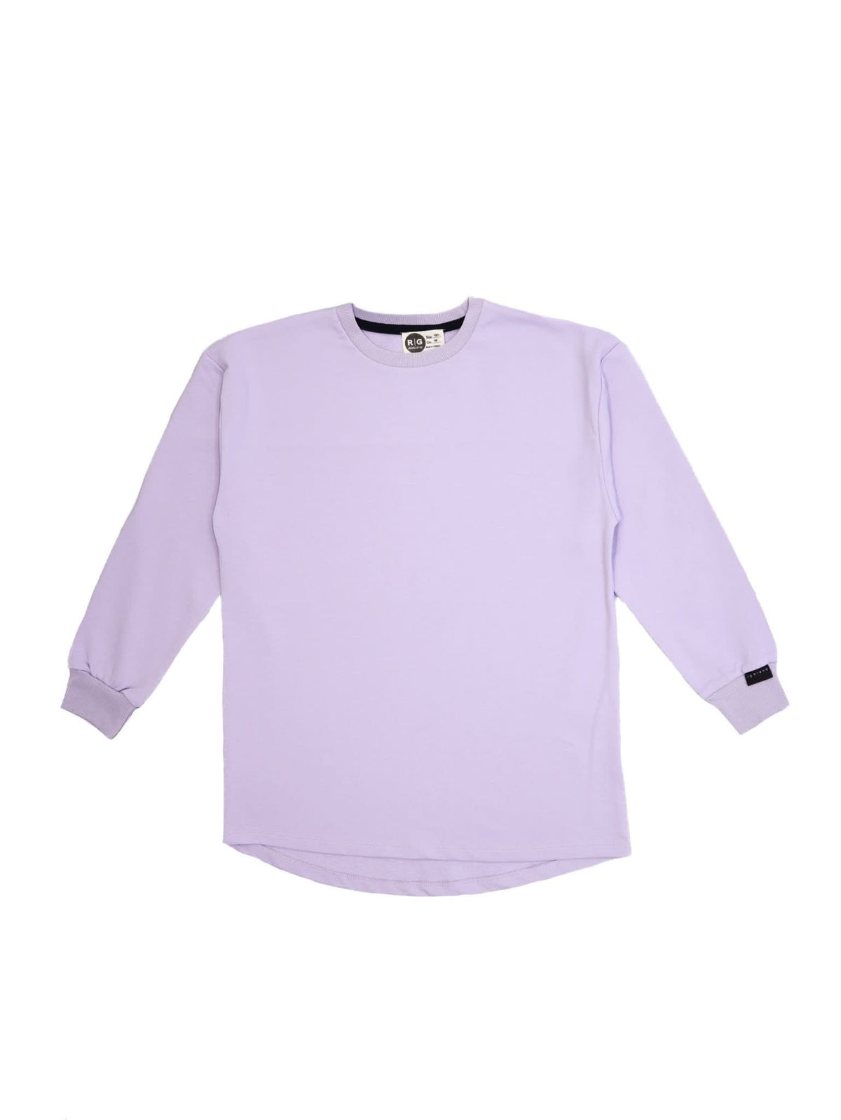 Baskılı Genç Kız Kazak Rahat Kesim | 9–15 Yaş | RG Brand | RG3254 - GRİ