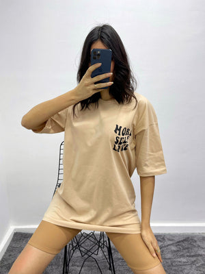 More Self T-Shirt - Bej