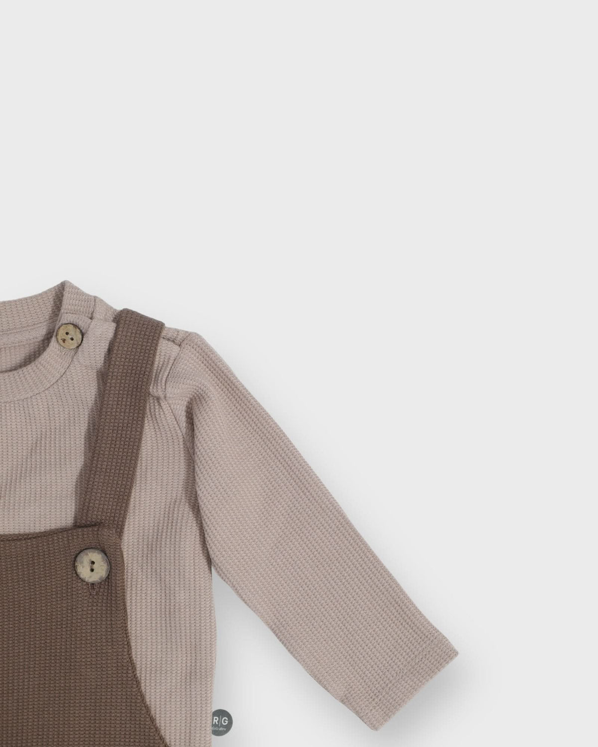 Bebek Tulumu Tişört ve Bere Seti | 6 Ay–4 Yaş | RG Brand | RG170 - MAVİ