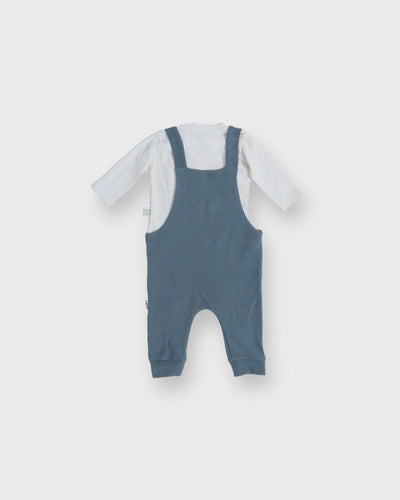 Bebek Tulumu Tişört ve Bere Seti | 6 Ay–4 Yaş | RG Brand | RG170 - MAVİ