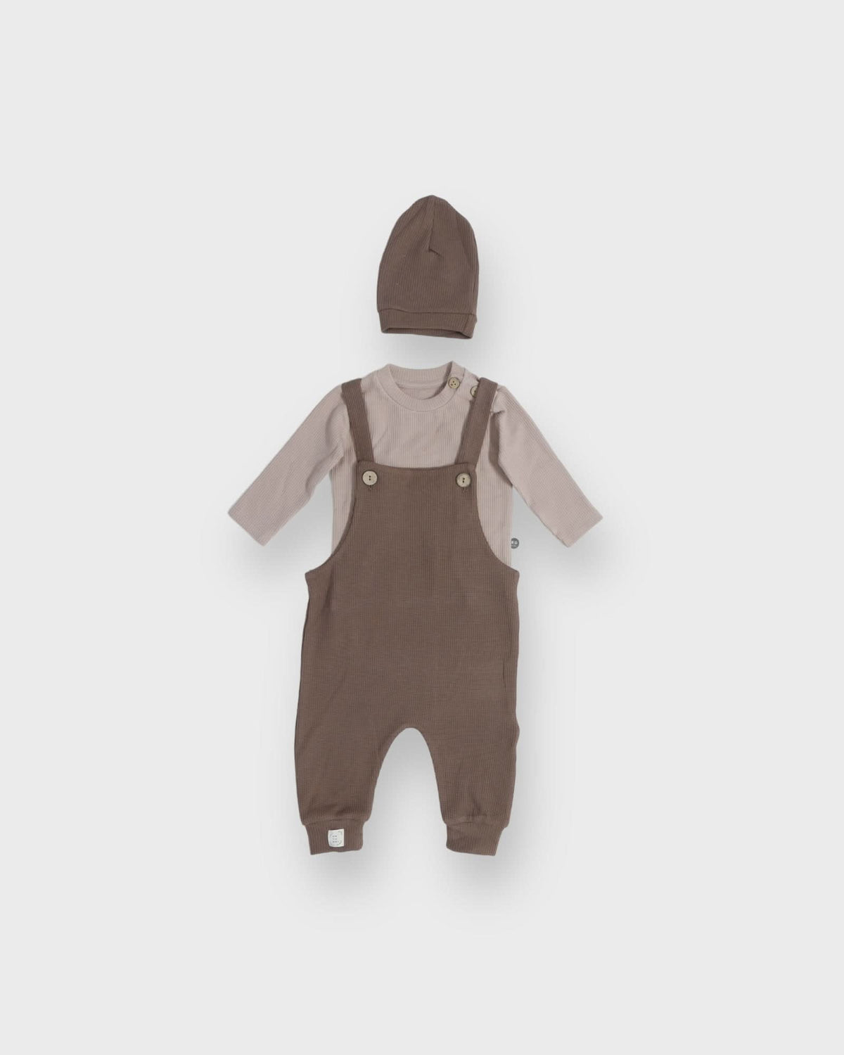 Bebek Tulumu Tişört ve Bere Seti | 6 Ay–4 Yaş | RG Brand | RG170 - MAVİ