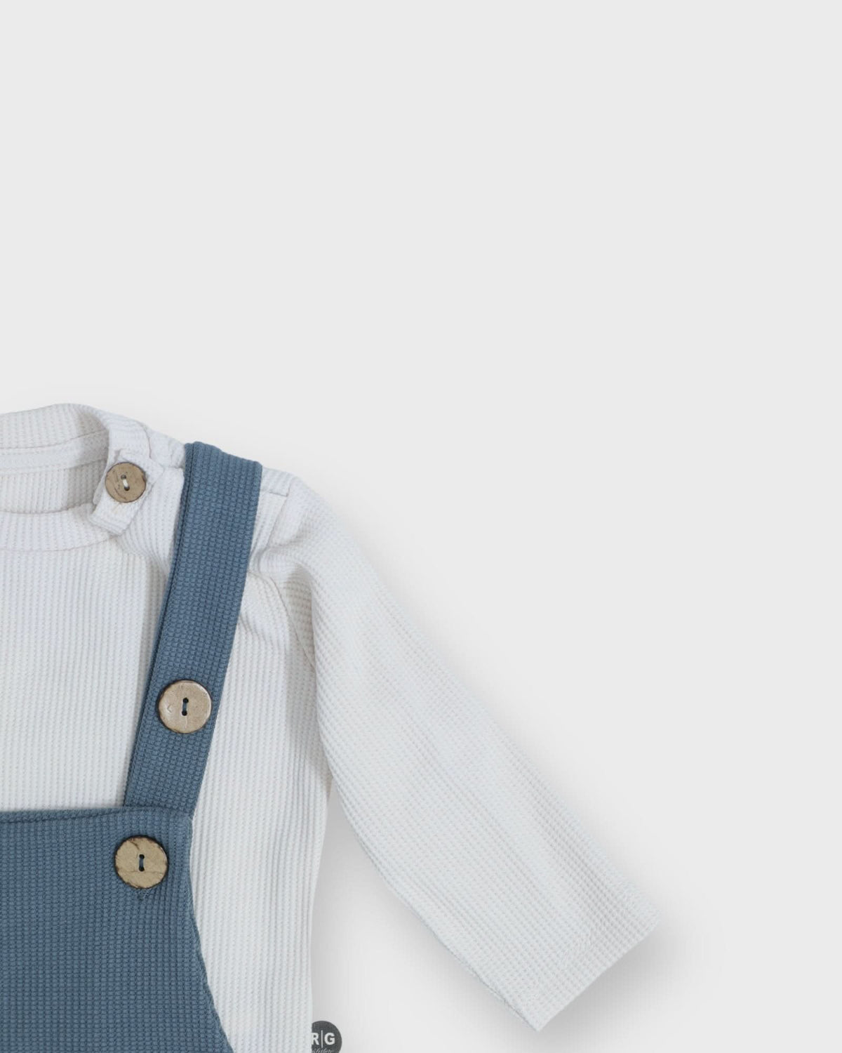 Bebek Tulumu Tişört ve Bere Seti | 6 Ay–4 Yaş | RG Brand | RG170 - MAVİ