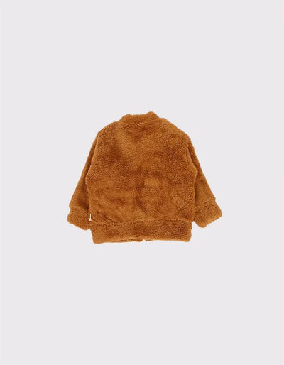 Bebek Unisex Fermuarlı ve Cepli Kışlık Hırka | 6 Ay–4 Yaş | RG Brand | RG258 - SİYAH