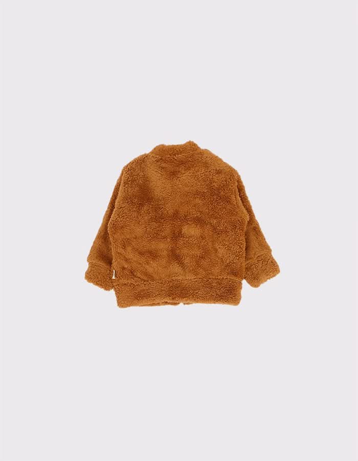 Bebek Unisex Fermuarlı ve Cepli Kışlık Hırka | 6 Ay–4 Yaş | RG Brand | RG258 - SİYAH