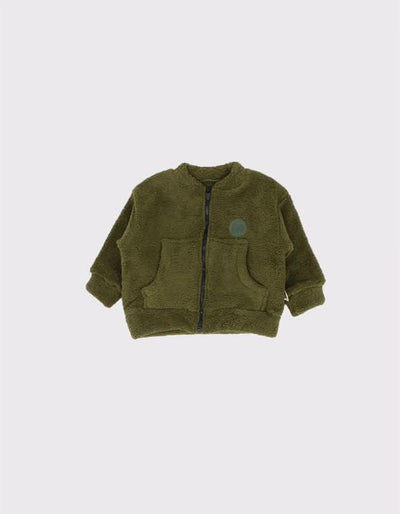 Bebek Unisex Fermuarlı ve Cepli Kışlık Hırka | 6 Ay–4 Yaş | RG Brand | RG258 - SİYAH
