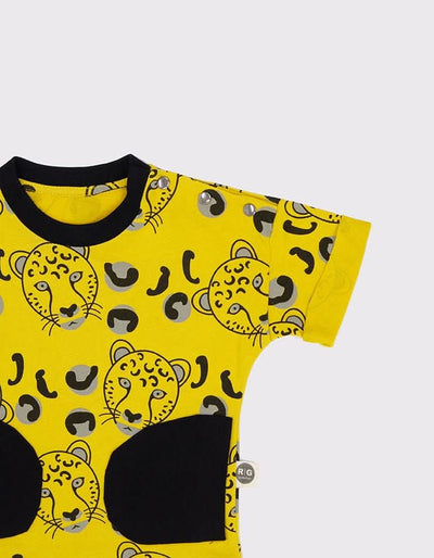 Bebek Unisex Şort Takımı | 6 Ay–4 Yaş | RG Brand | RG206 - HARDAL