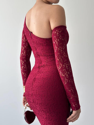 Rochie cu un umăr Bees