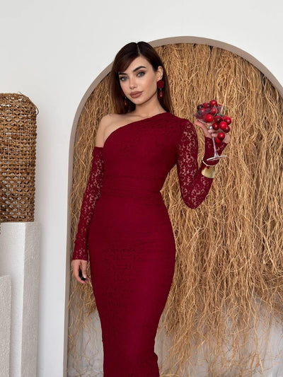 Rochie cu un umăr Bees